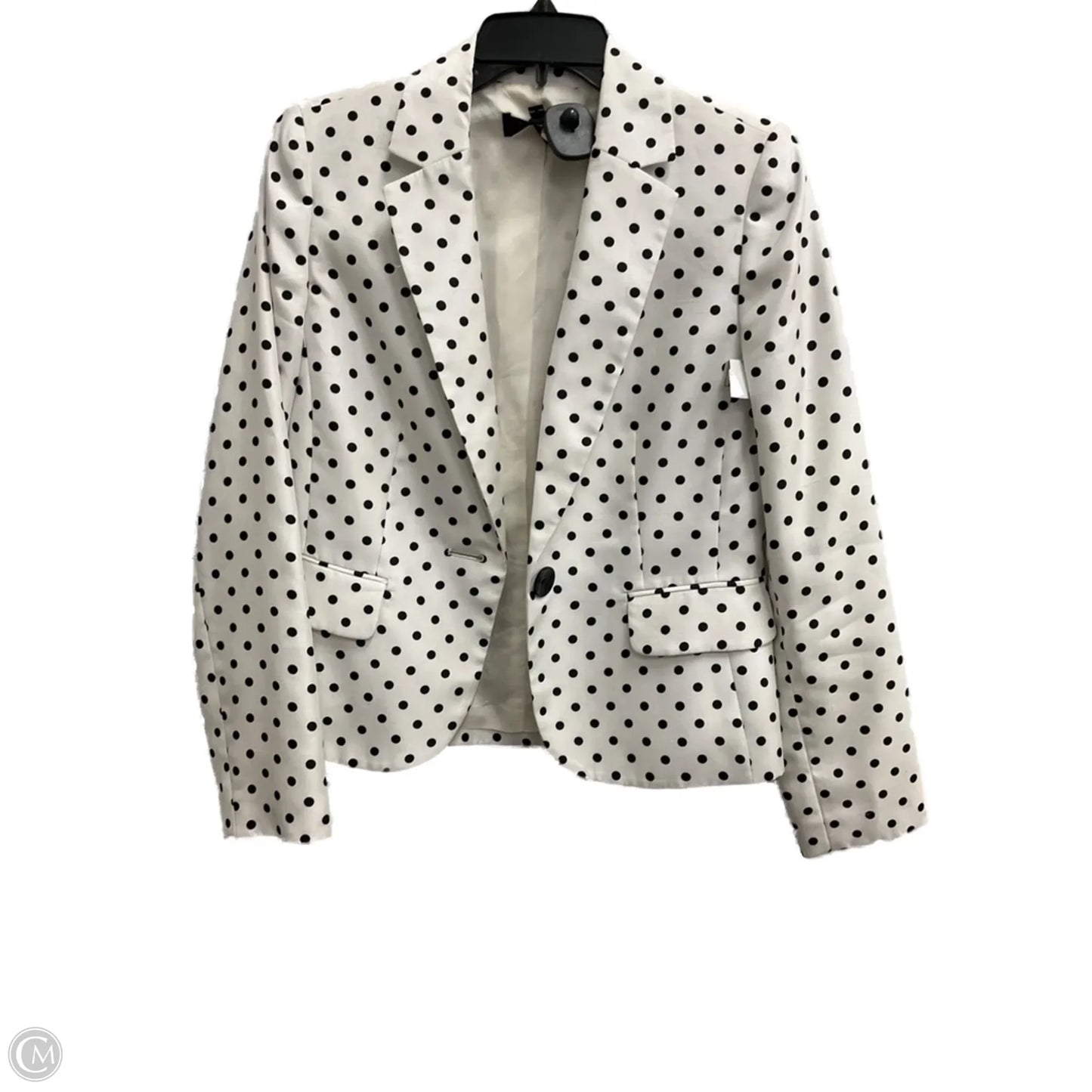 Blazer By Kasper In Polkadot Pattern, Size: 6