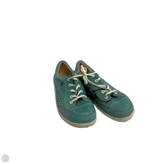 Shoes Sneakers By Finn Comfort In Teal, Size: 7.5