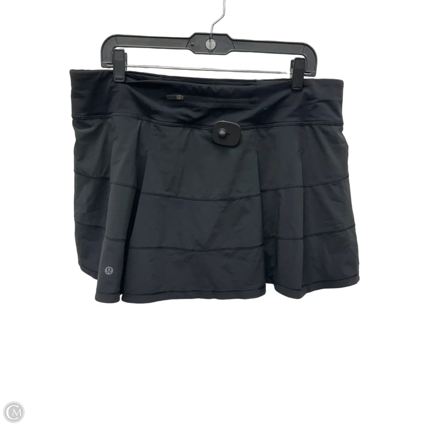 Athletic Skort By Lululemon In Black, Size: L