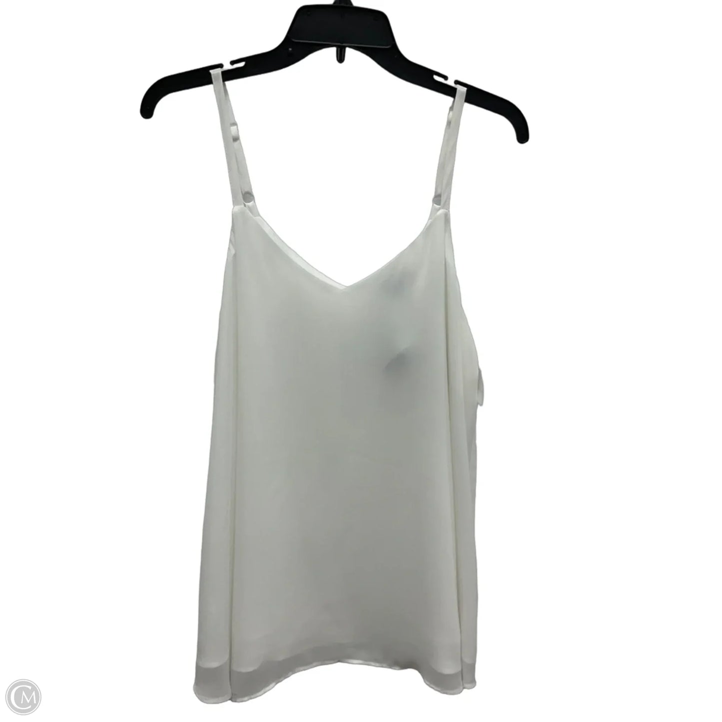 Top Sleeveless By Torrid In White, Size: L