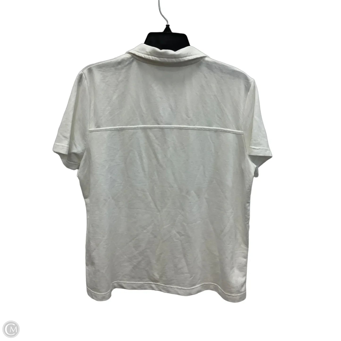 Top Short Sleeve By Jane And Delancey In White, Size: L