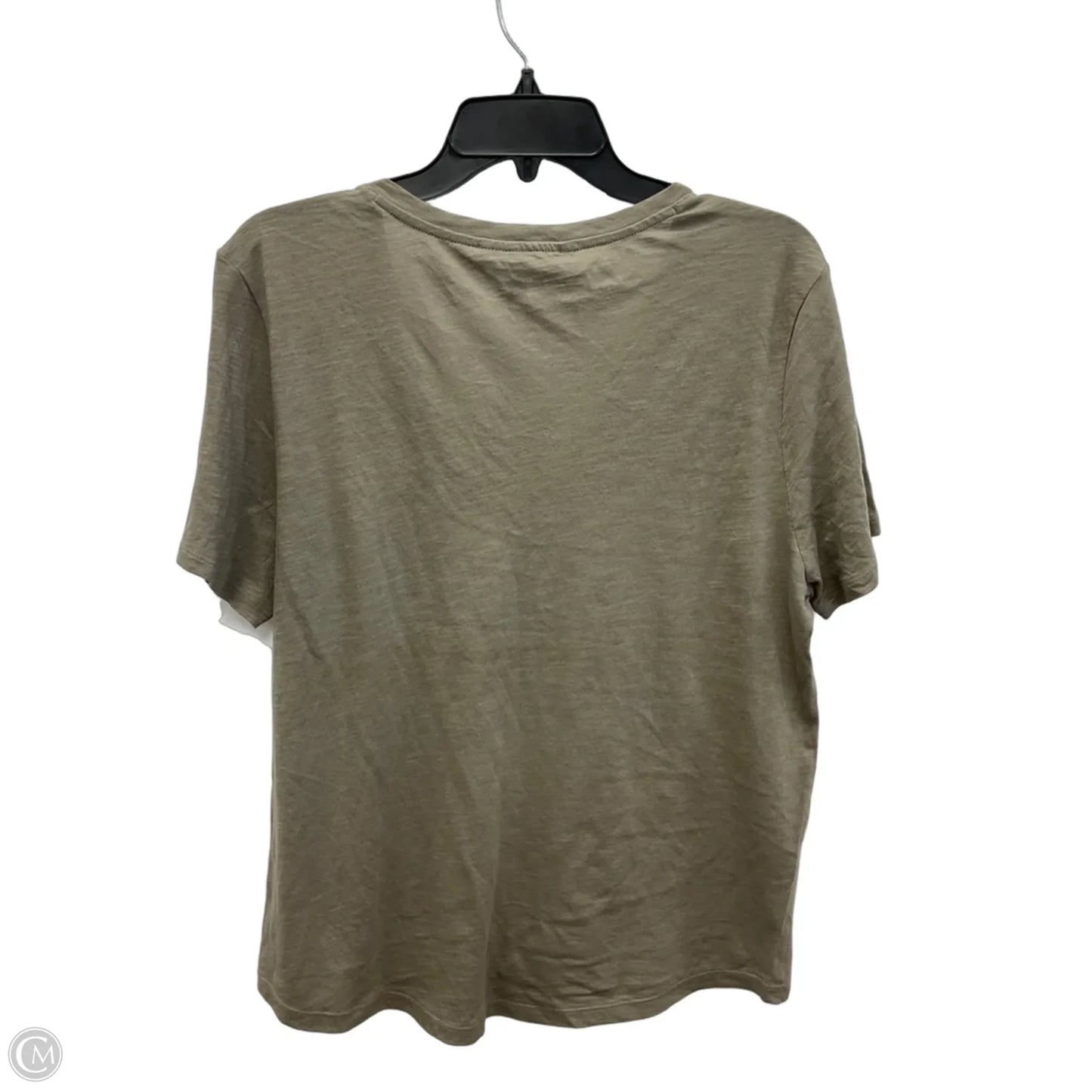 Top Short Sleeve By Antonio Melani In Brown, Size: Xl