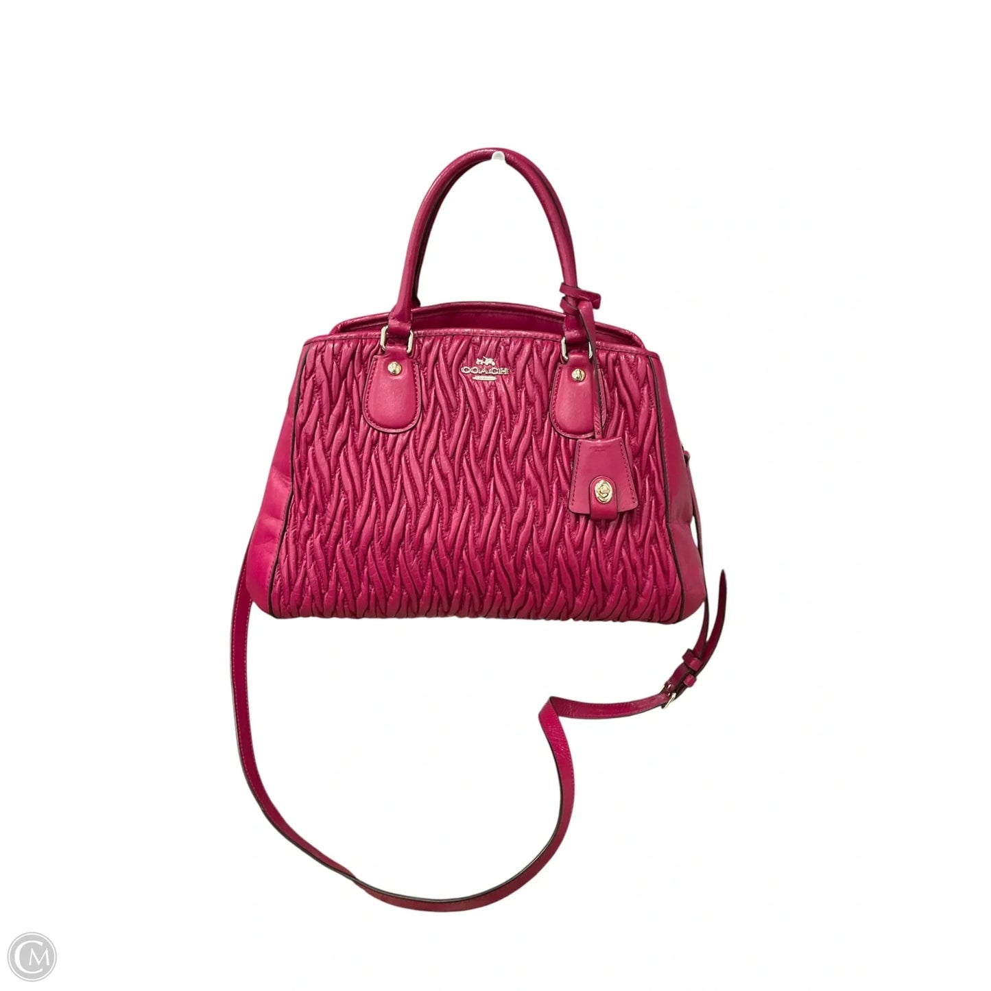Handbag Designer By Coach, Size: Medium