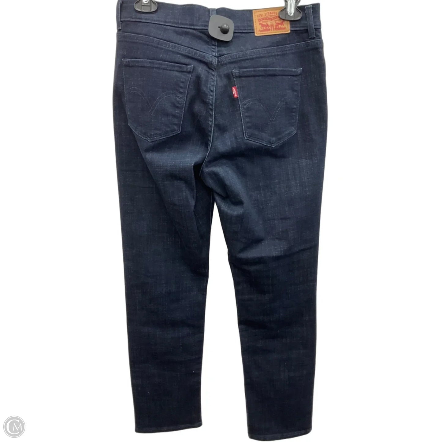 Jeans Straight By Levis In Blue Denim, Size: 6