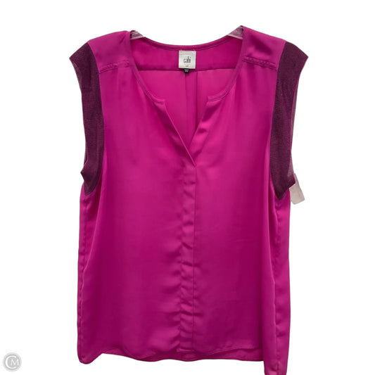 Top Sleeveless By Cabi In Pink, Size: M