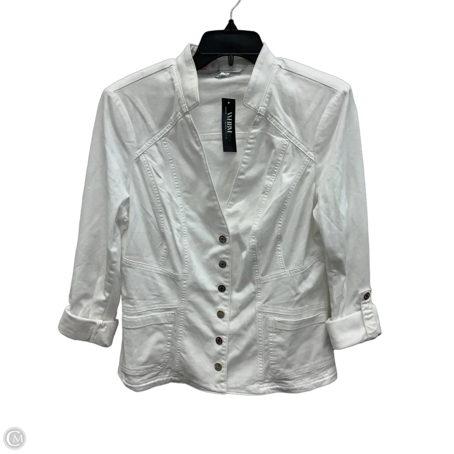 Blazer By White House Black Market In White, Size: 14