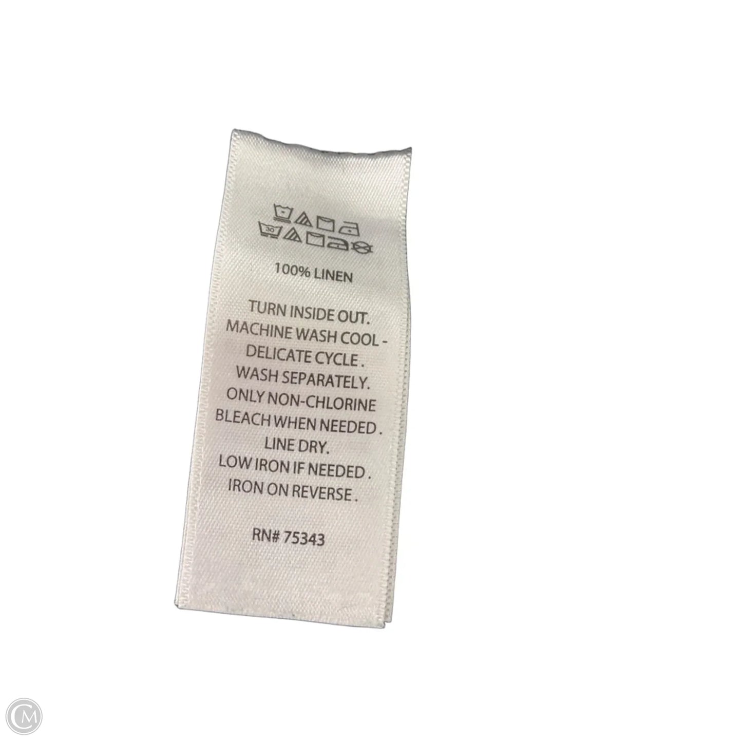 Pants Linen By Joie In Black, Size: S
