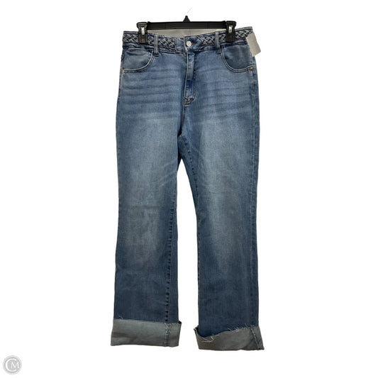 Jeans Wide Leg By Oat In Blue Denim, Size: 6