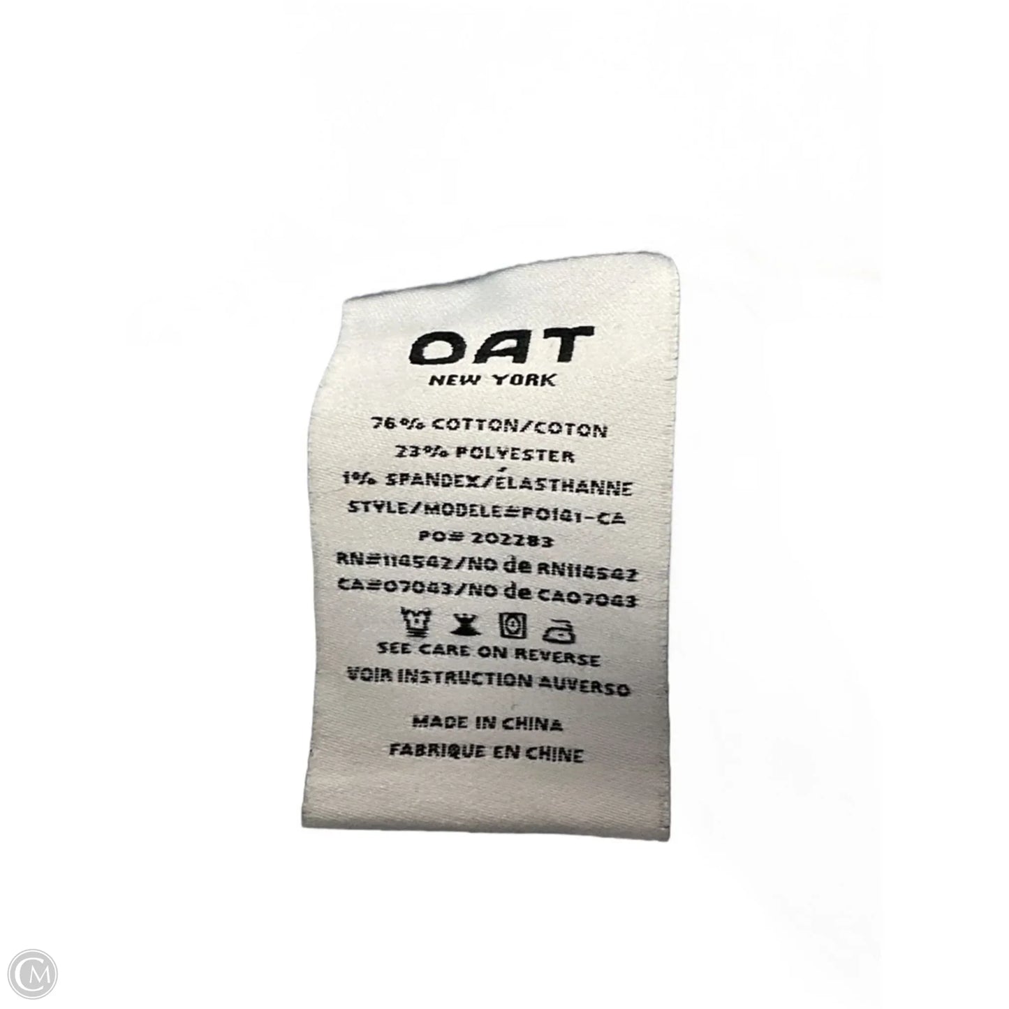 Jeans Wide Leg By Oat In Blue Denim, Size: 6