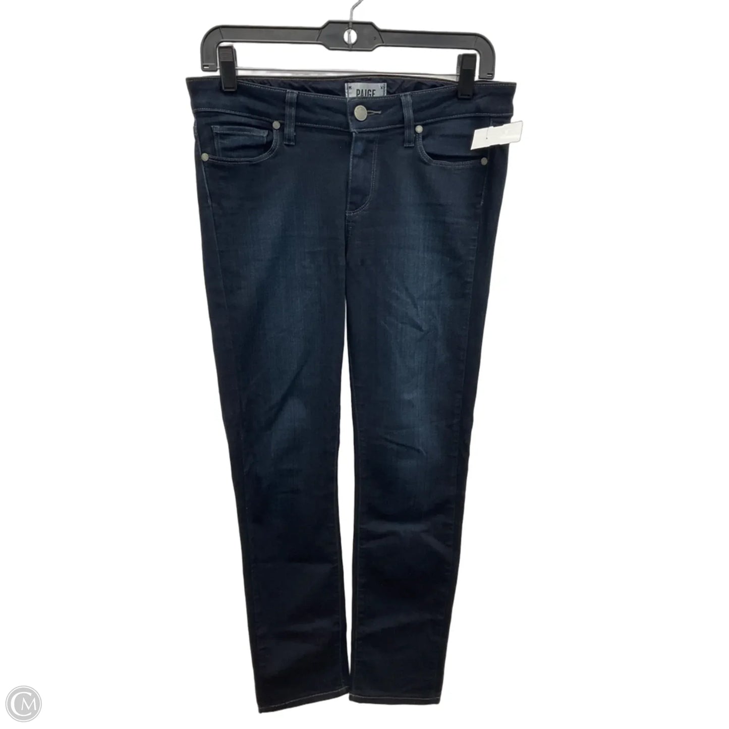 Jeans Skinny By Paige In Blue Denim, Size: 4