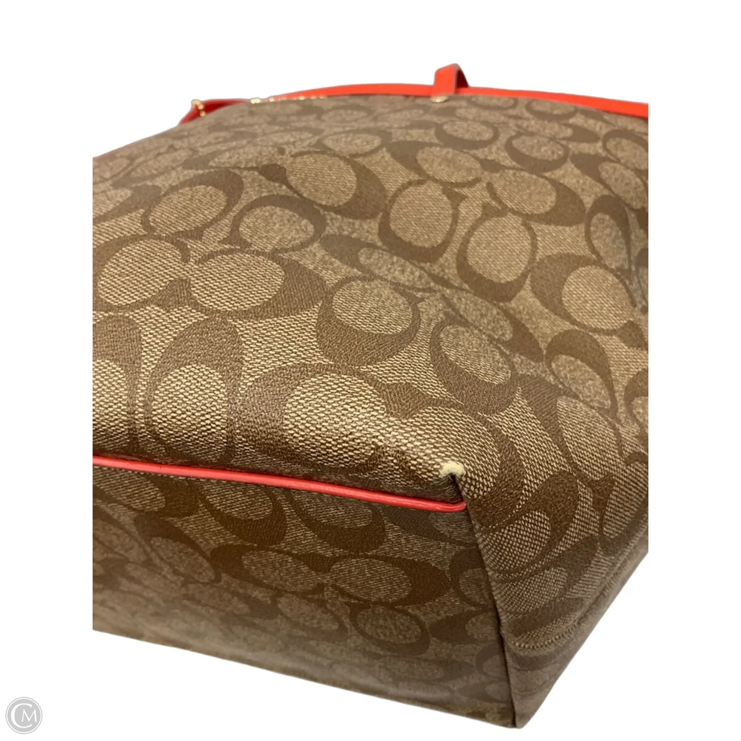 Tote Designer By Coach, Size: Large