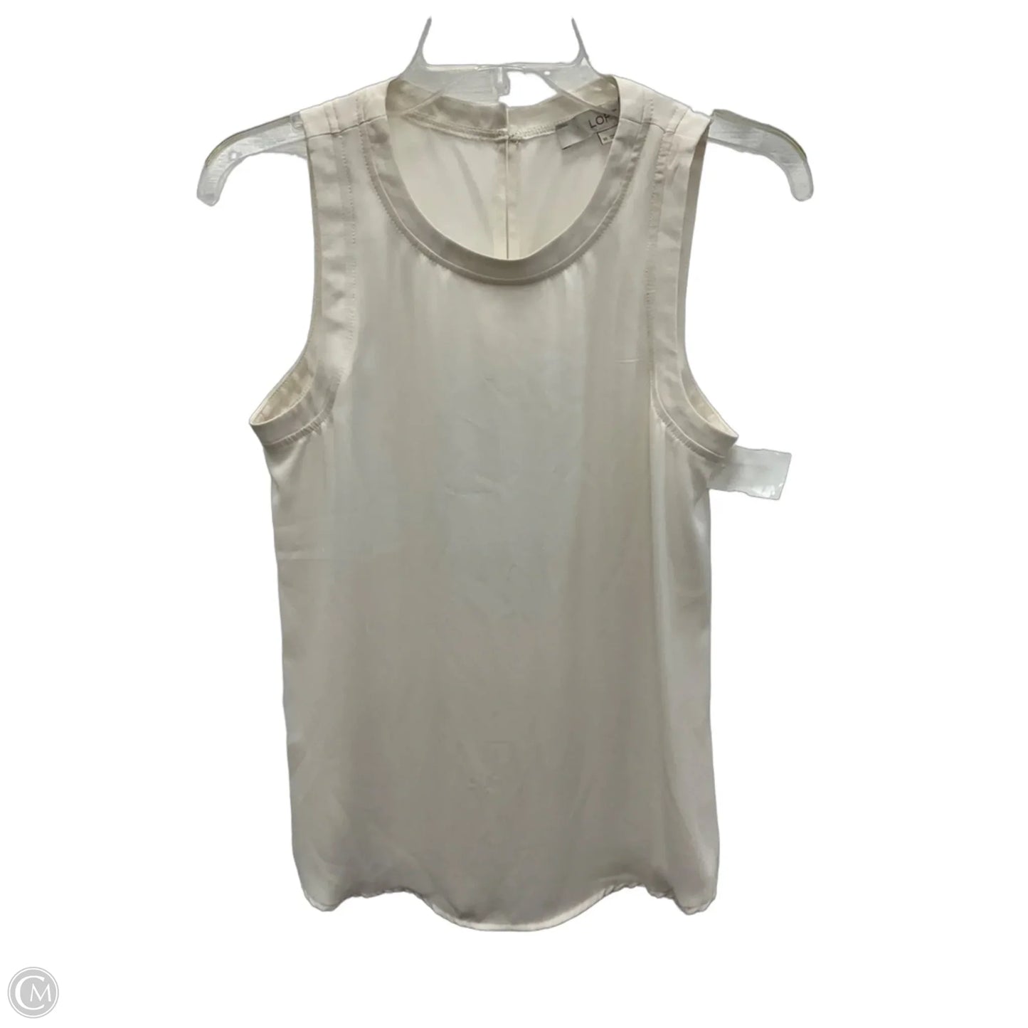 Top Sleeveless By Loft In White, Size: Xs