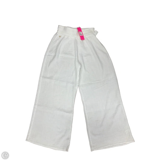 Pants Designer By Lilly Pulitzer In White, Size: S
