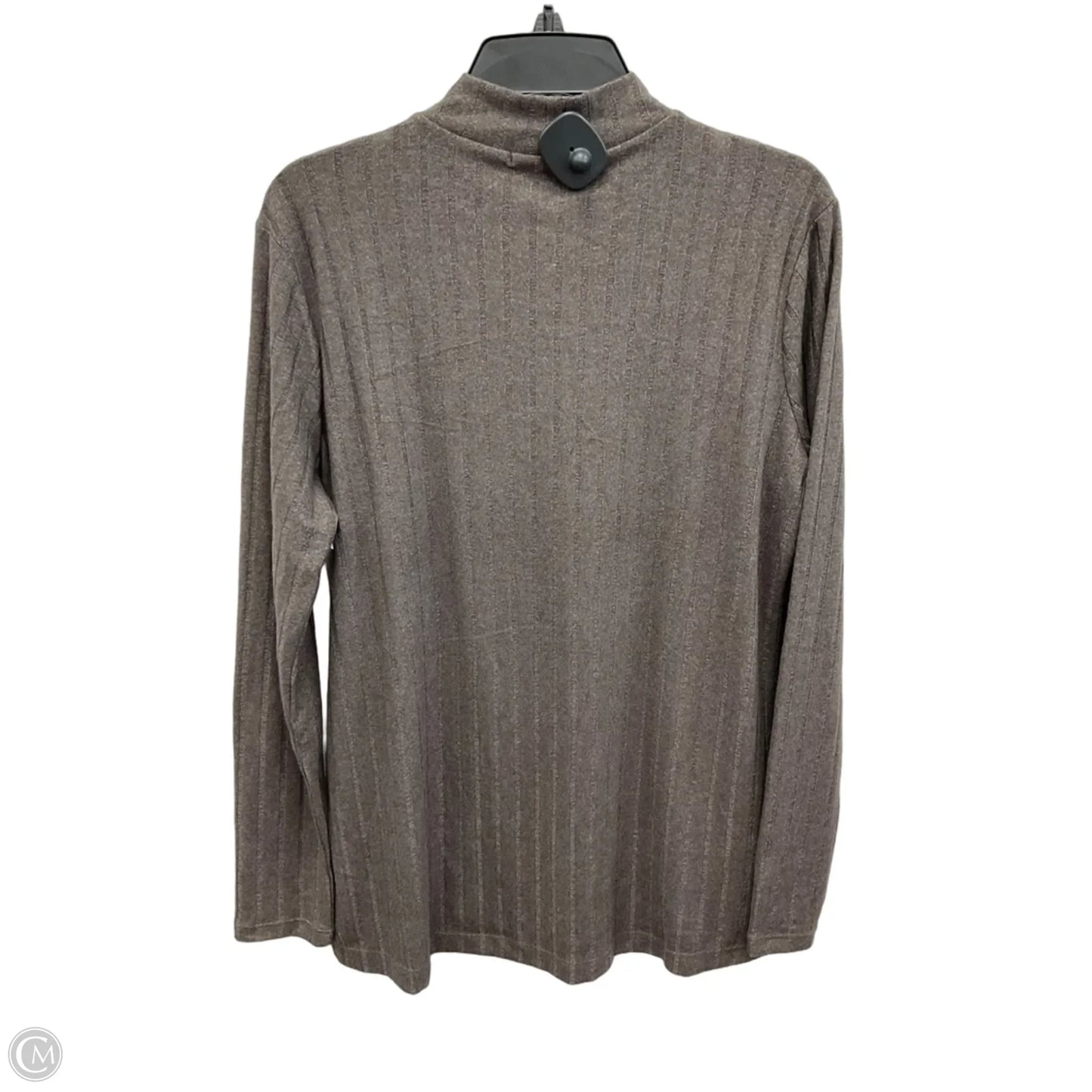 Top Long Sleeve By Matty M In Striped Pattern, Size: M