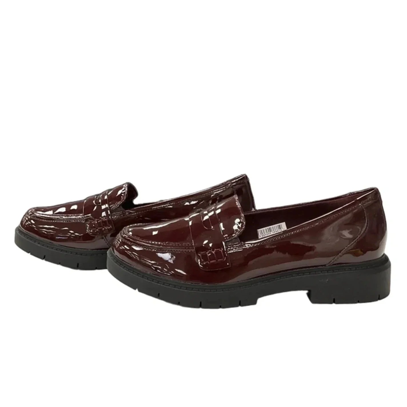 Shoes Flats By Clarks In Red, Size: 9