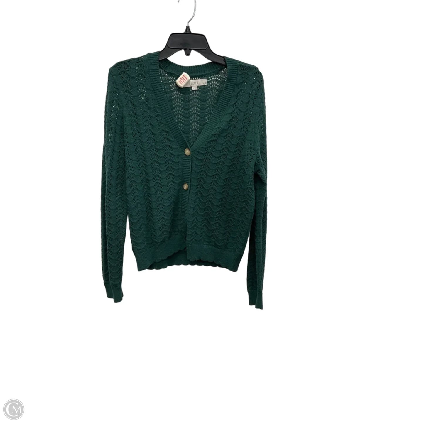 Cardigan By Loft In Green, Size: M