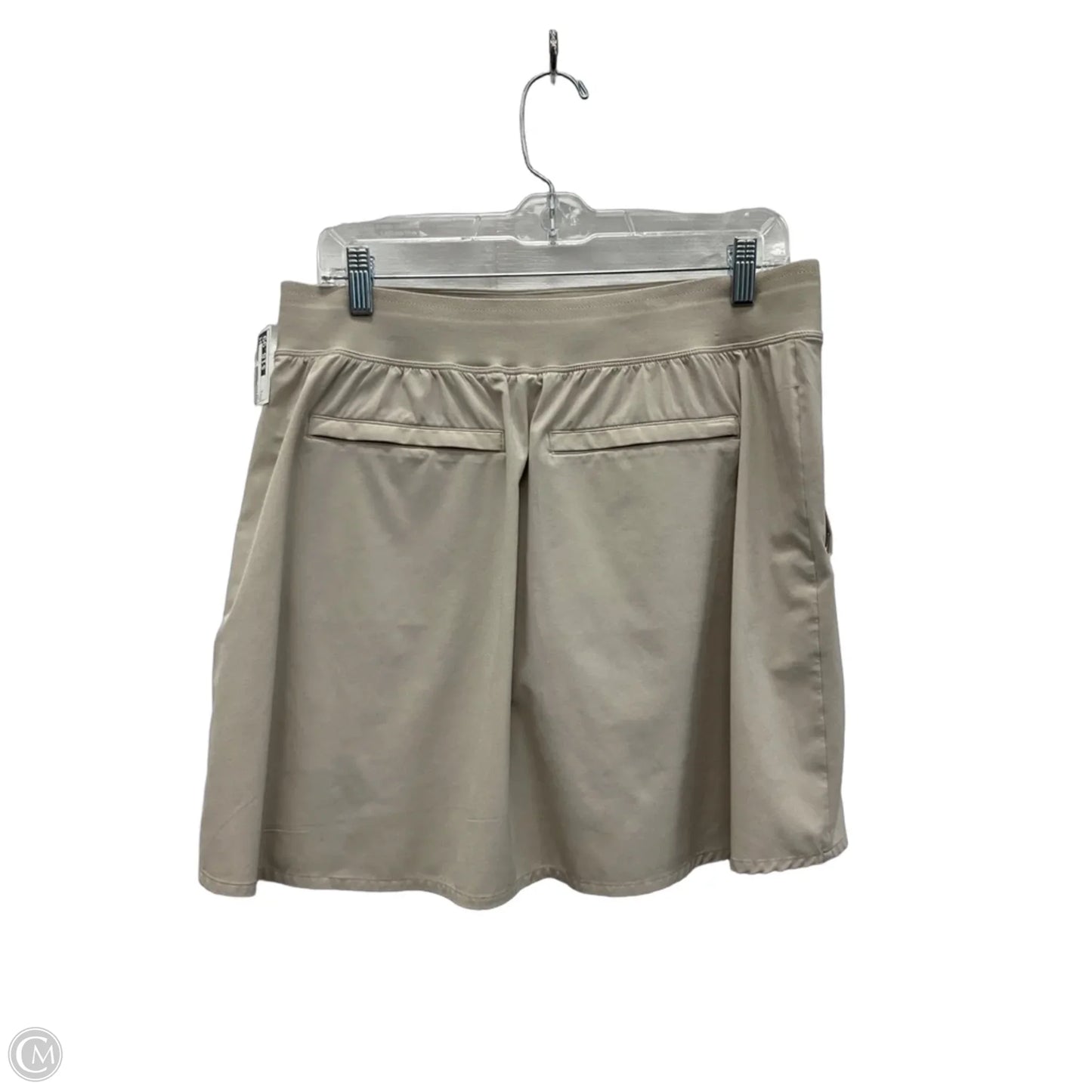 Athletic Skort By Athleta In Tan, Size: L