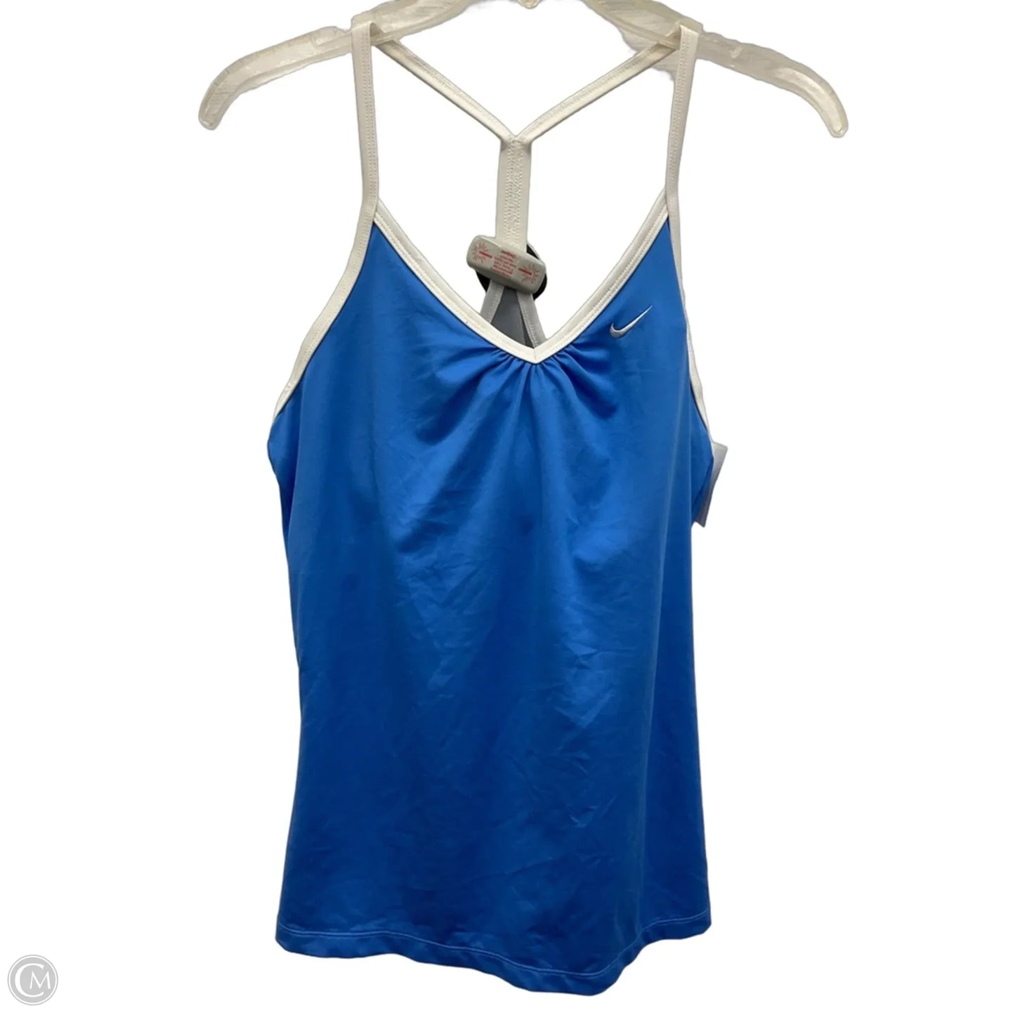 Athletic Tank Top By Nike In Blue, Size: L