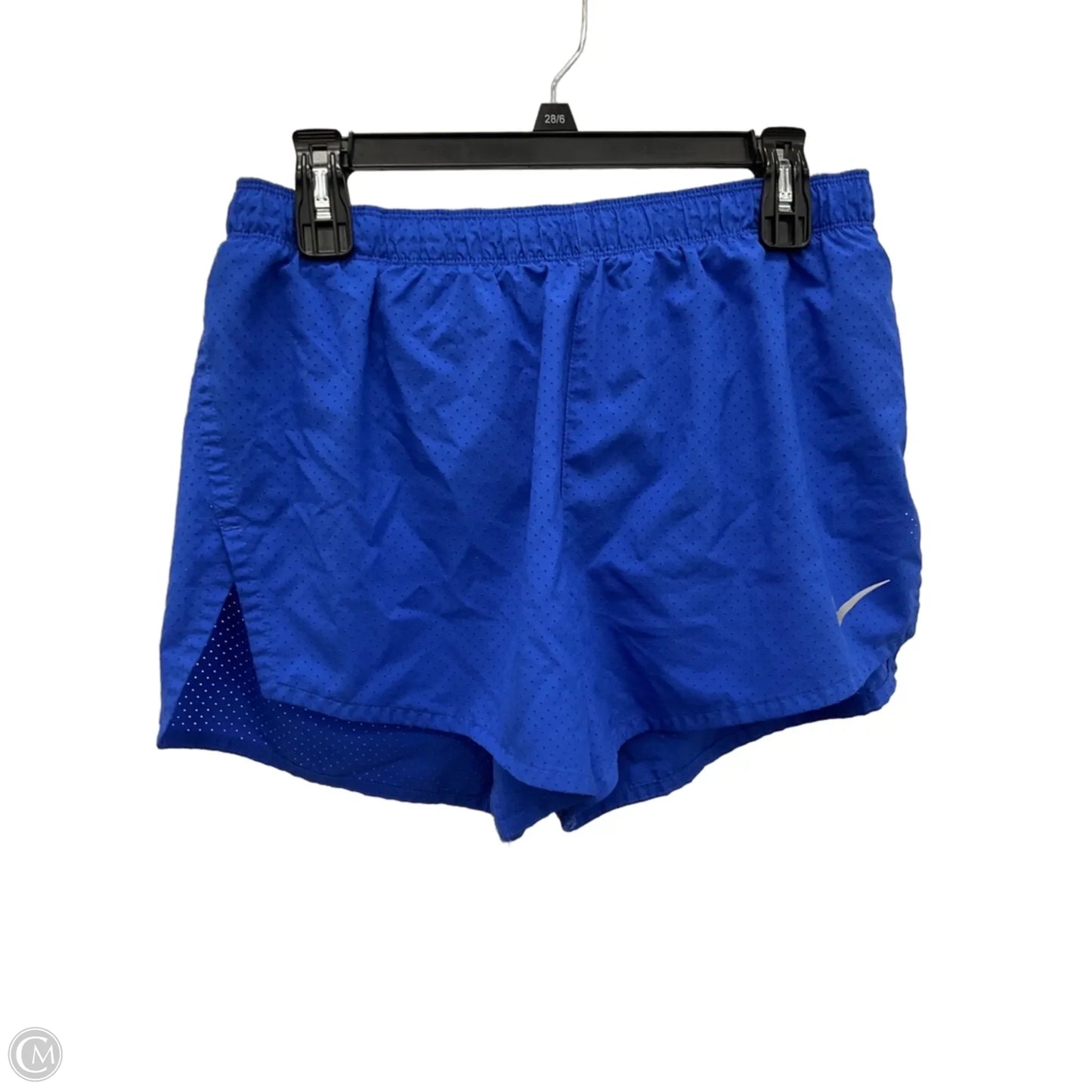 Athletic Shorts By Nike In Blue, Size: L