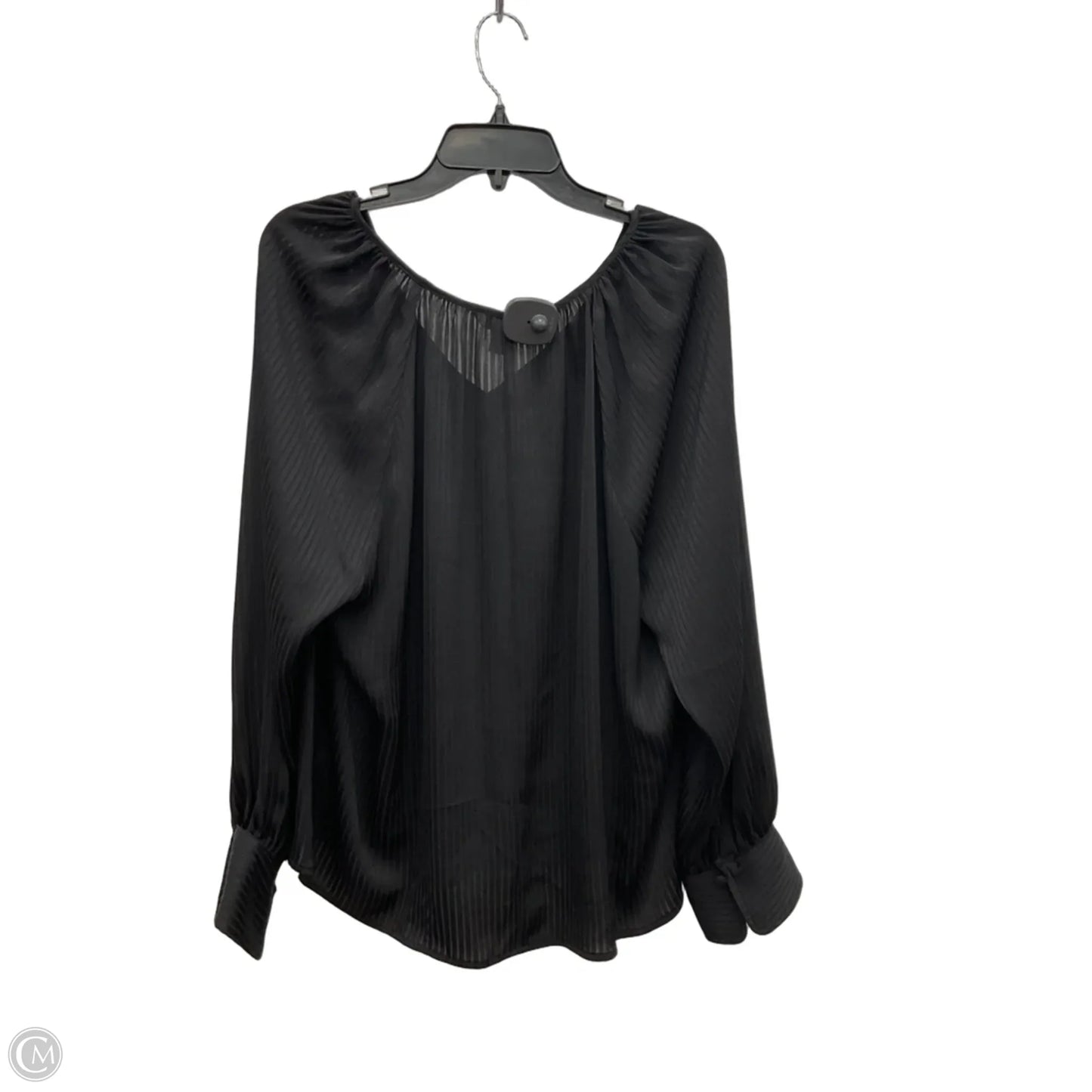Top Long Sleeve By Nine West In Black, Size: Xxl