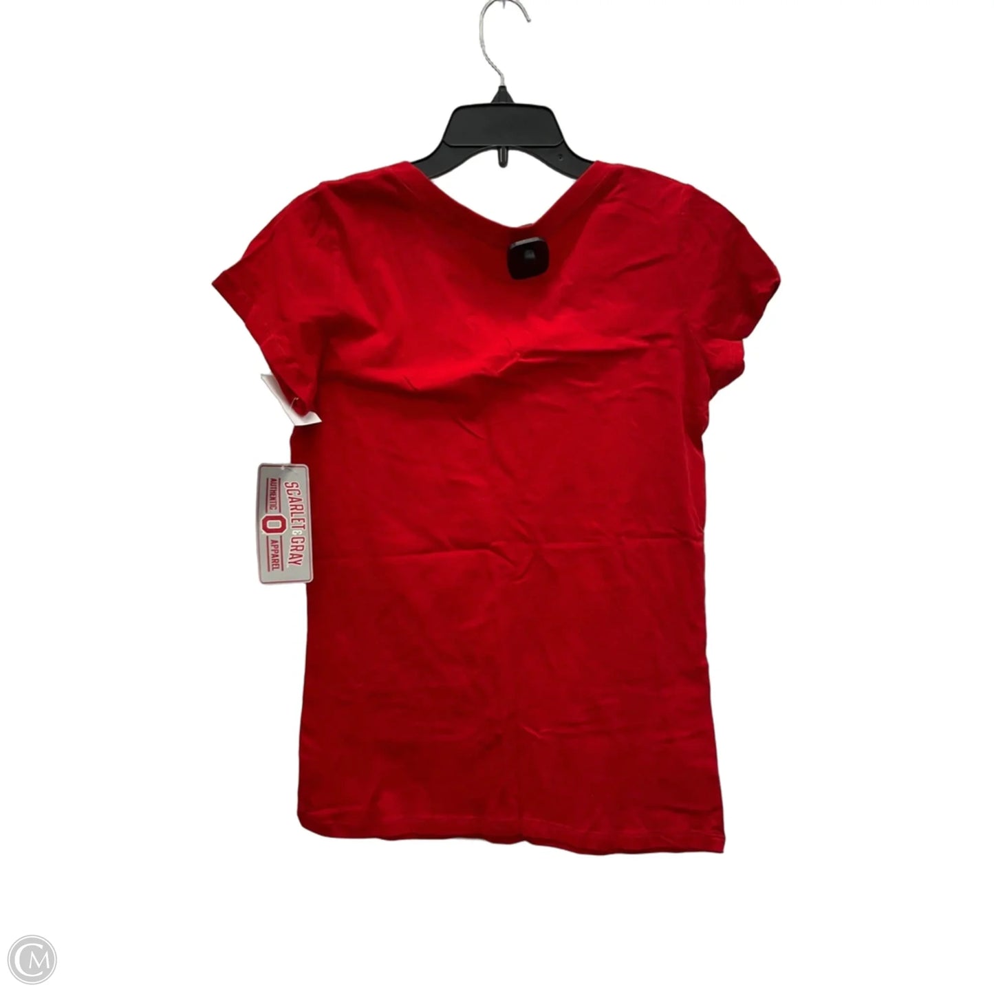 Top Short Sleeve By Clothes Mentor In Red, Size: L