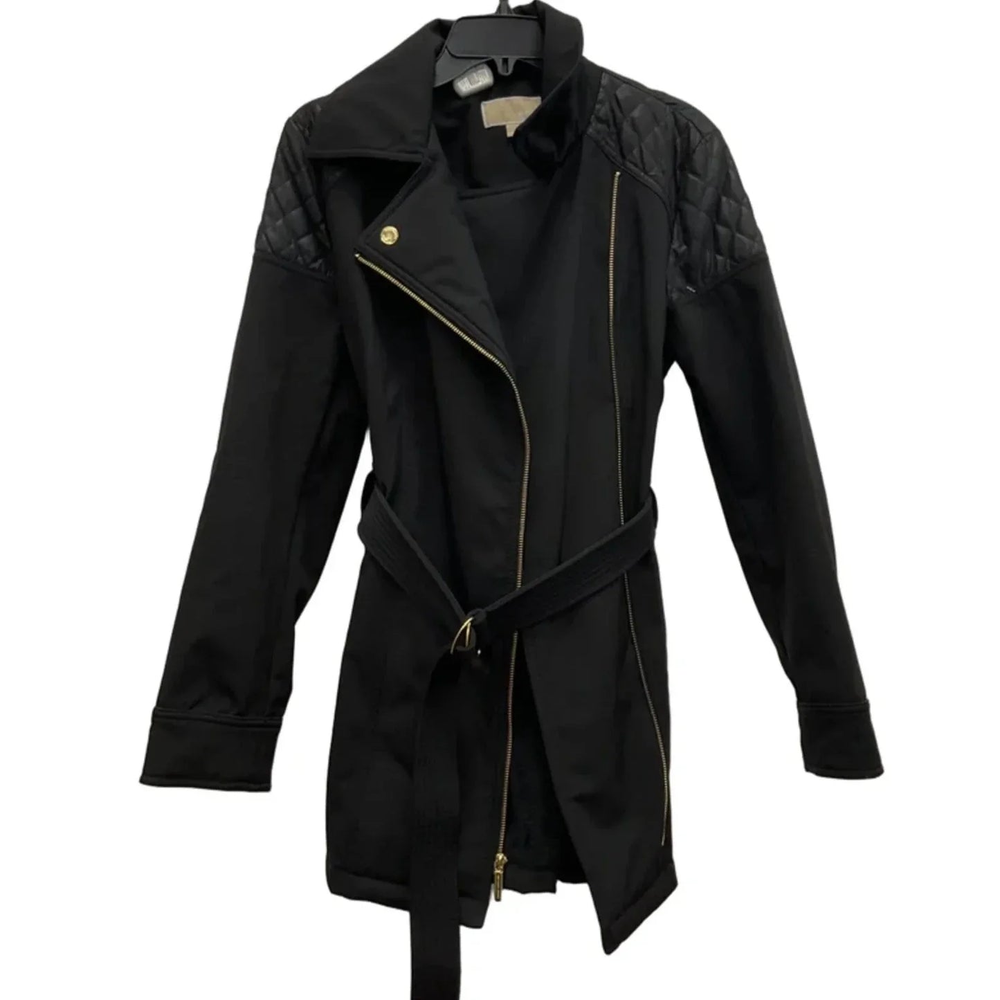 Jacket Puffer & Quilted By Michael By Michael Kors In Black, Size: M