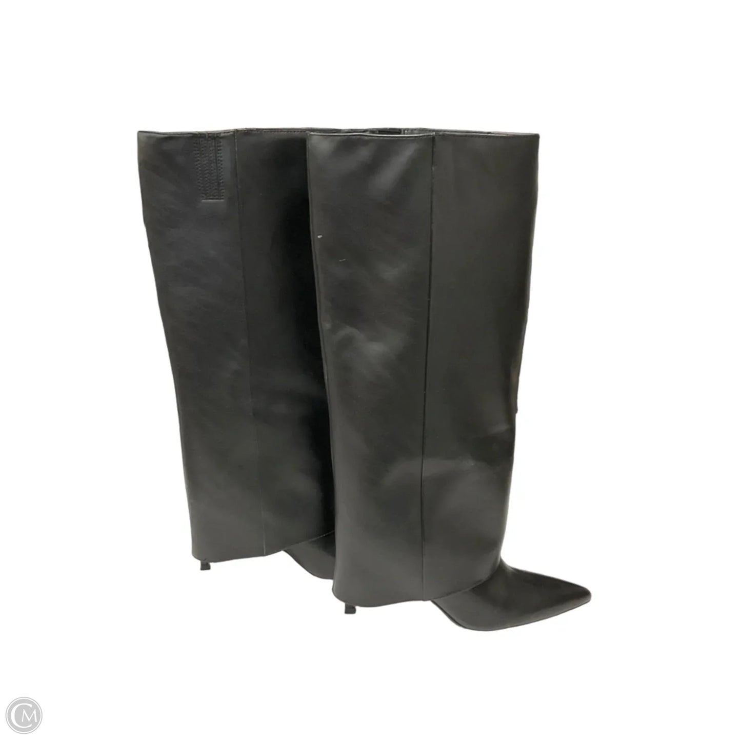 Boots Knee Heels By Open Edit In Black, Size: 8