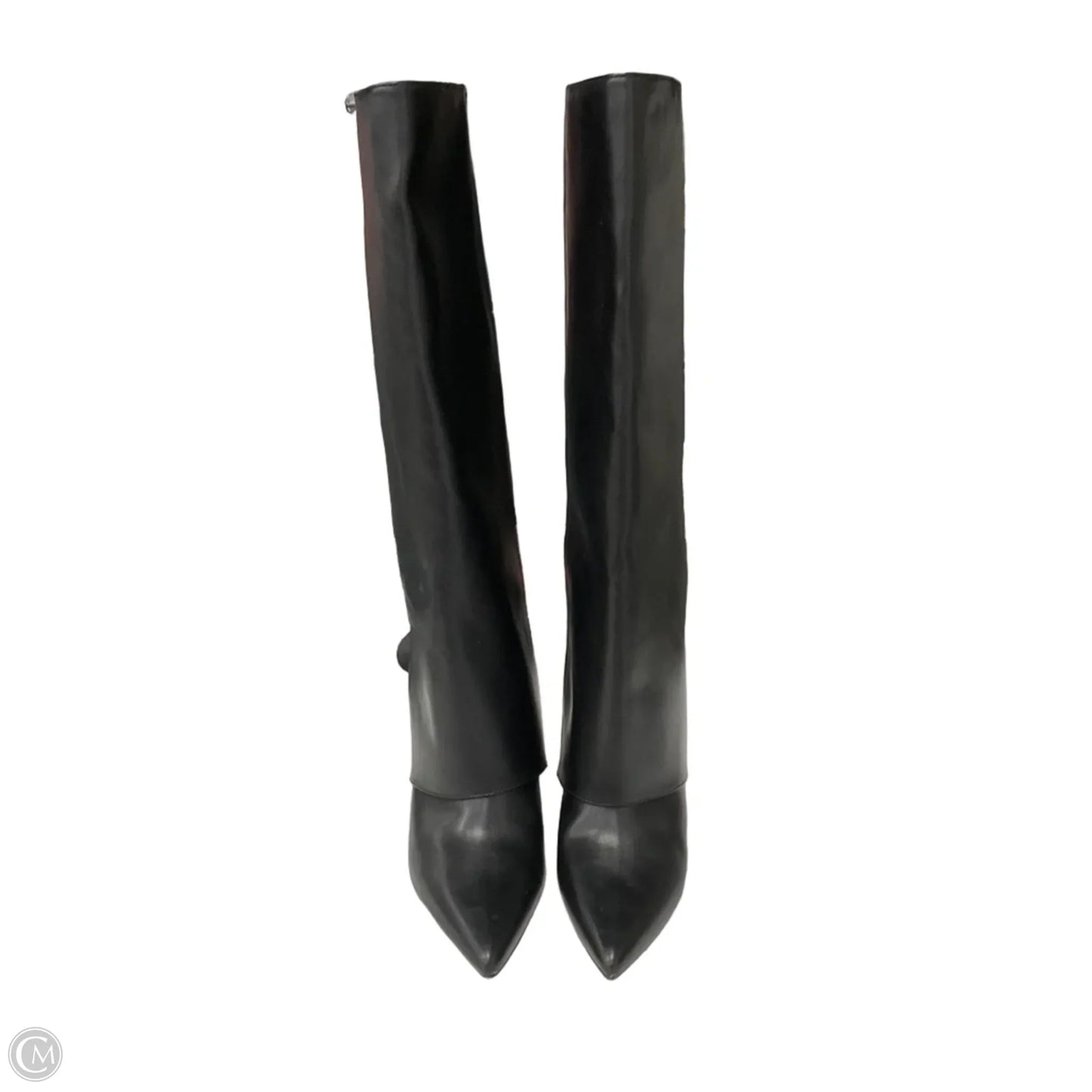 Boots Knee Heels By Open Edit In Black, Size: 8