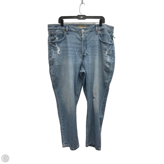 Jeans Straight By Maurices In Blue Denim, Size: 18