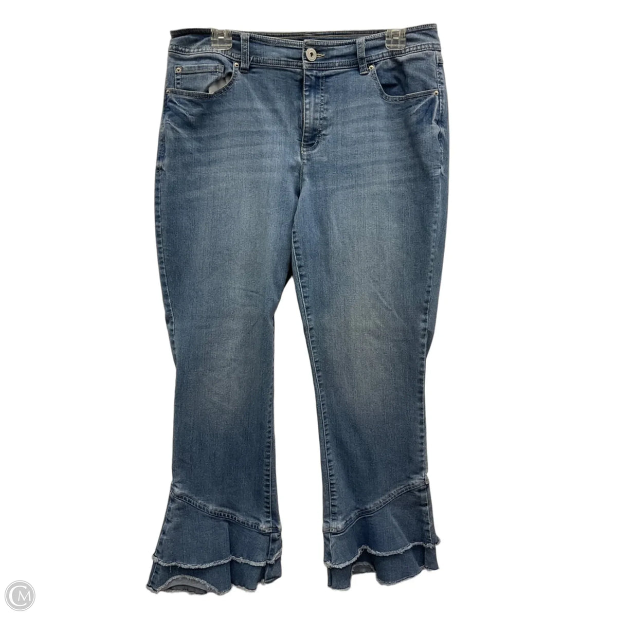 Jeans Boot Cut By Inc In Blue Denim, Size: 12