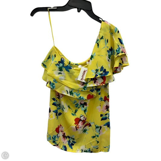 Top Sleeveless By Rose And Olive In Yellow, Size: M