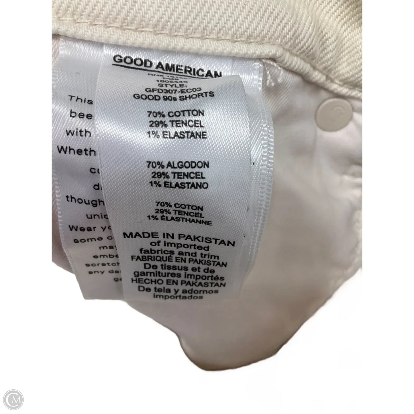 Shorts By Good American In Tan, Size: 10