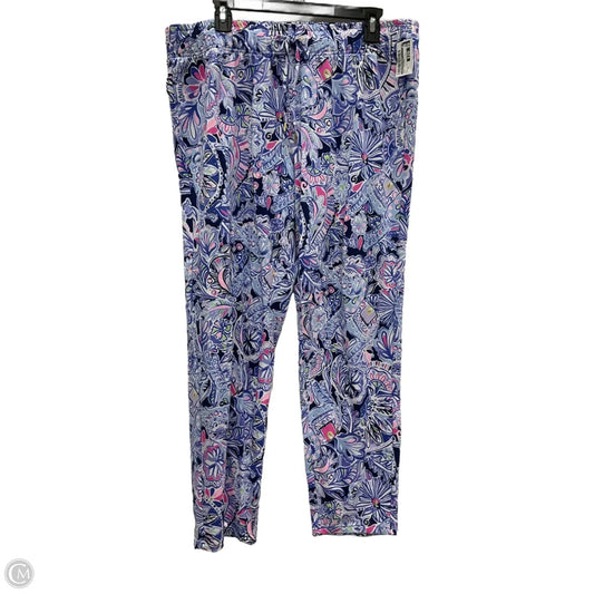 Pants Designer By Lilly Pulitzer In Multi-colored, Size: Xl