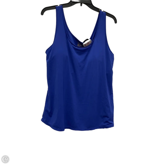 Top Sleeveless Designer By Lilly Pulitzer In Blue, Size: Xl