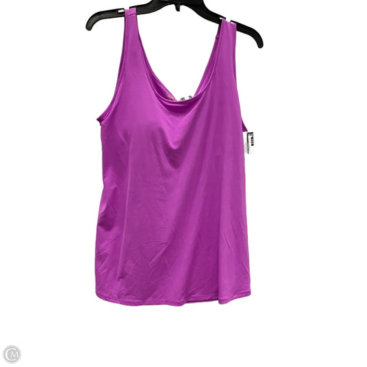 Top Sleeveless Designer By Lilly Pulitzer In Pink, Size: Xl