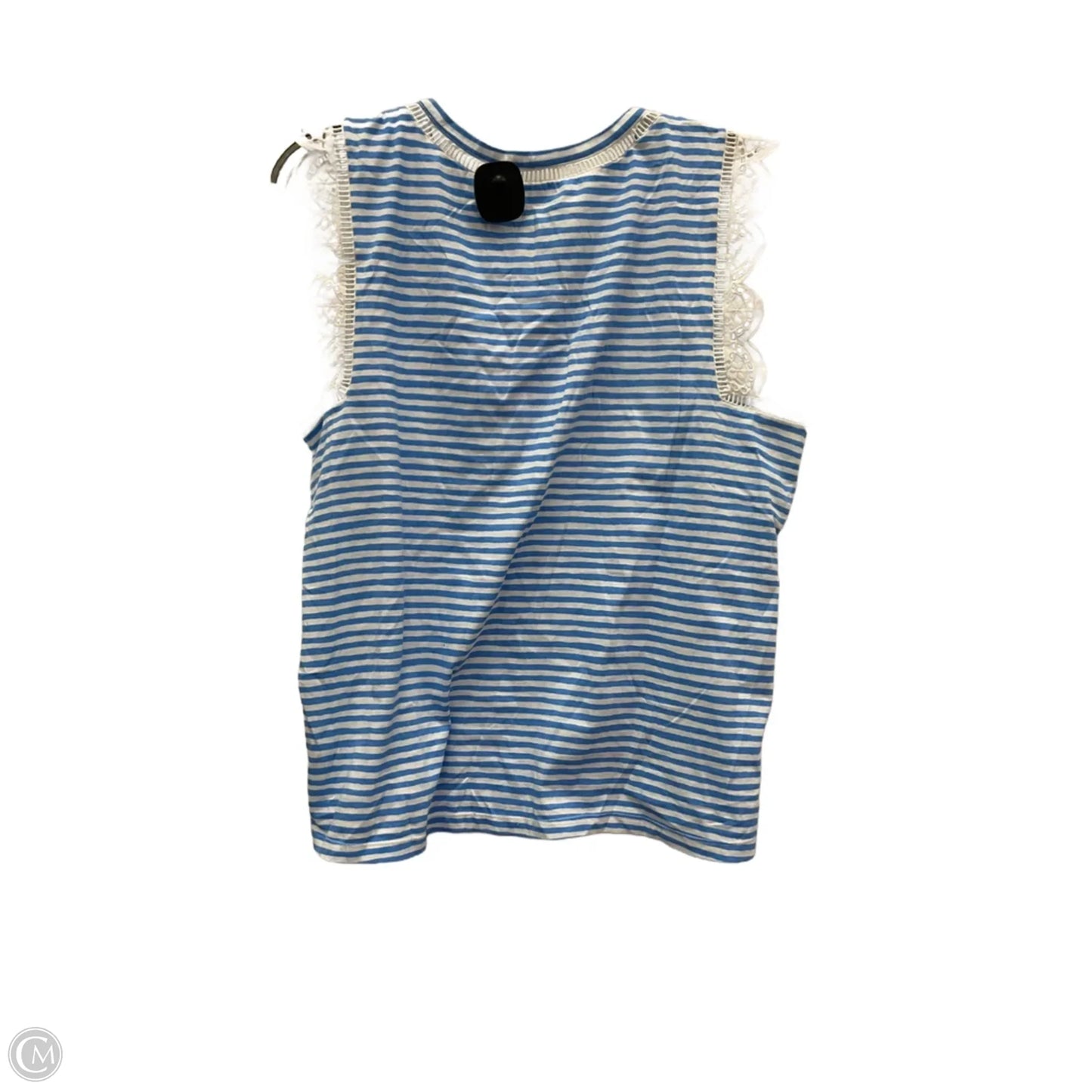 Top Sleeveless Designer By Lilly Pulitzer In Striped Pattern, Size: Xl