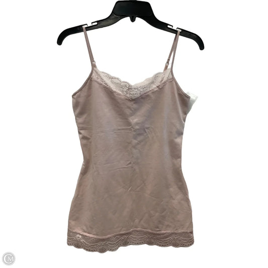 Top Sleeveless By Express In Pink, Size: M