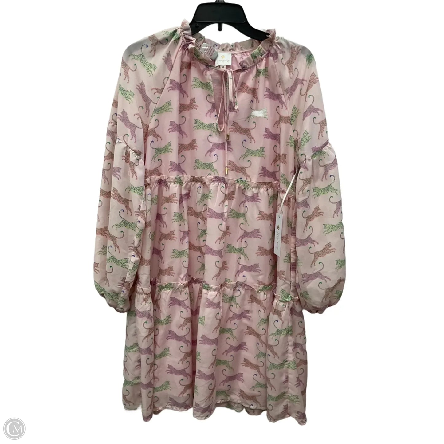 Dress Casual Short By J.marie In Pink, Size: M