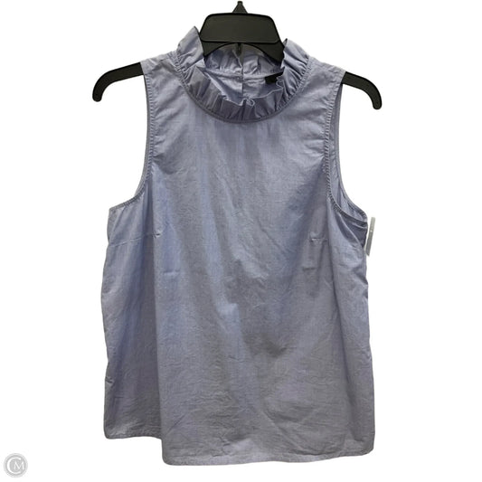 Top Sleeveless By J. Crew In Blue, Size: S