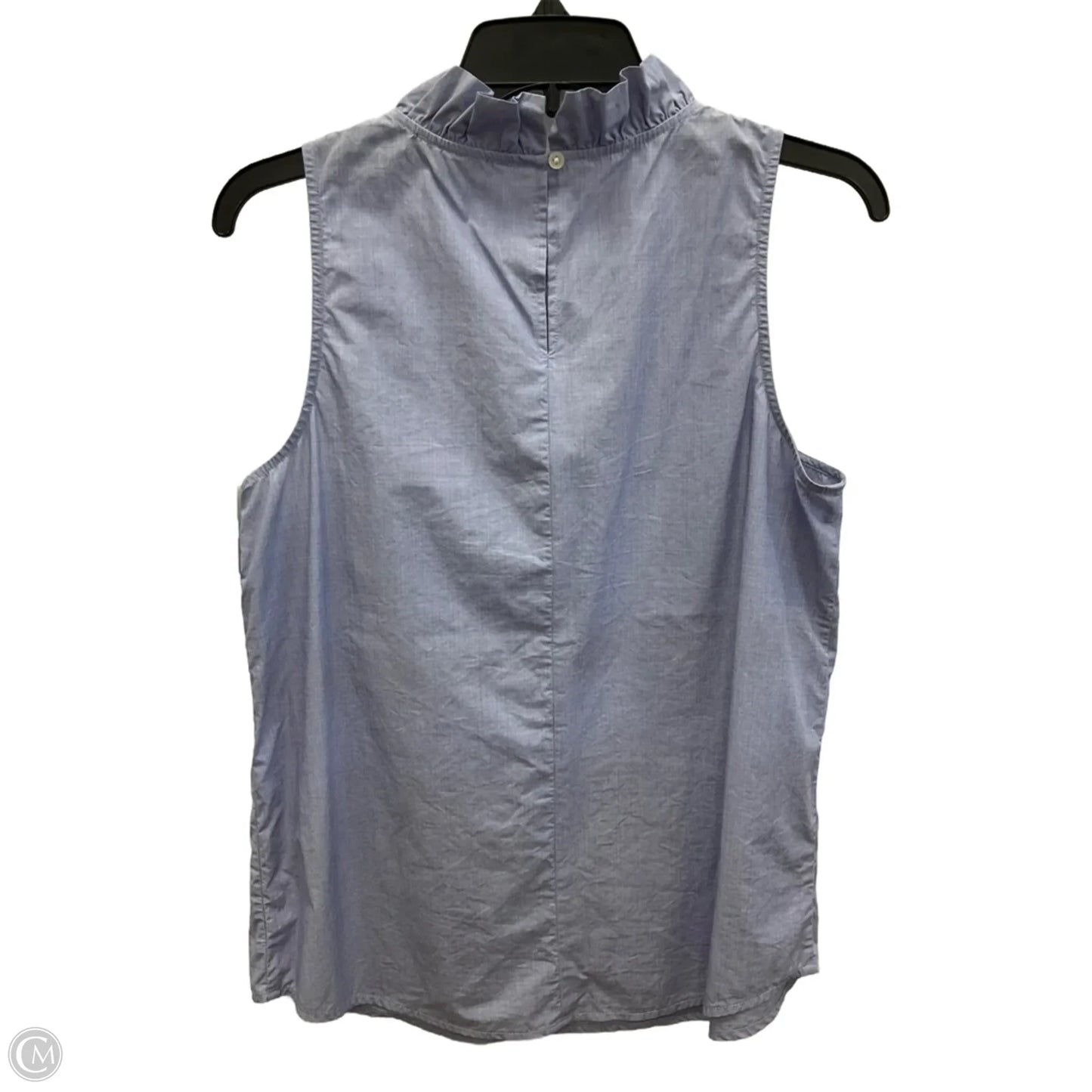 Top Sleeveless By J. Crew In Blue, Size: S