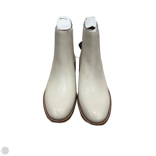 Boots Ankle Heels By Vince Camuto In Cream, Size: 9