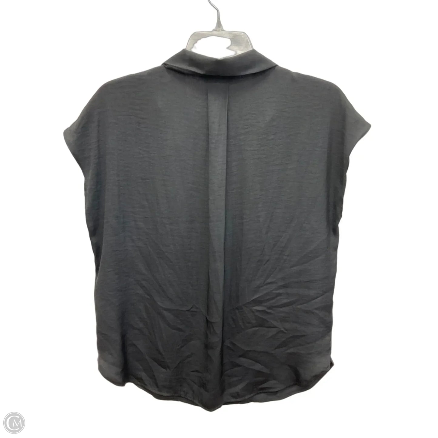 Blouse Sleeveless By Banana Republic In Black, Size: S