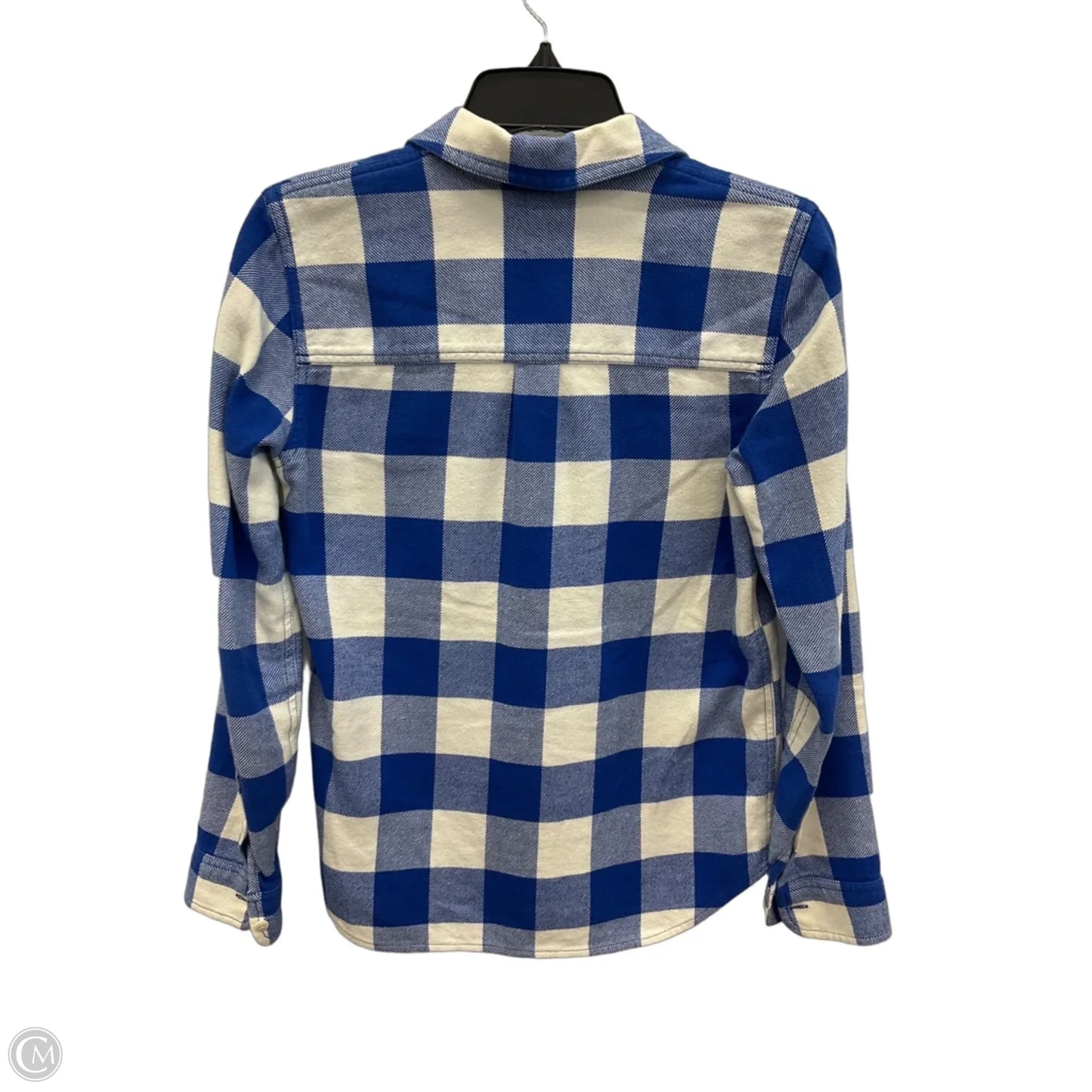 Jacket Shirt By Madewell In Plaid Pattern, Size: Xxs