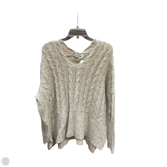 Sweater By Bke In Cream, Size: M