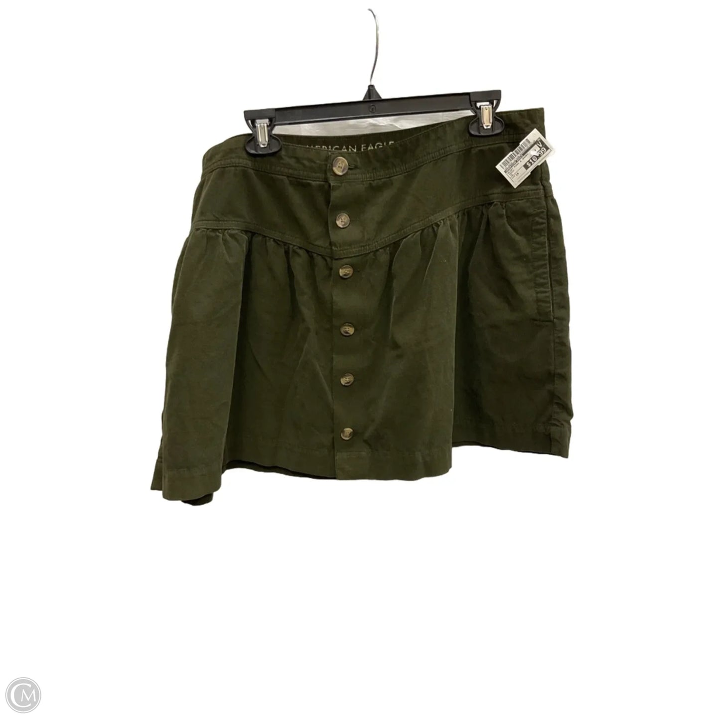 Skirt Mini & Short By American Eagle In Green, Size: 18
