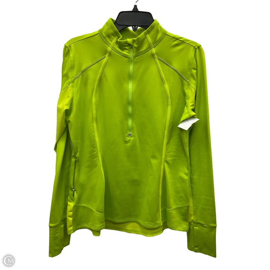 Athletic Jacket By Athleta In Yellow, Size: M