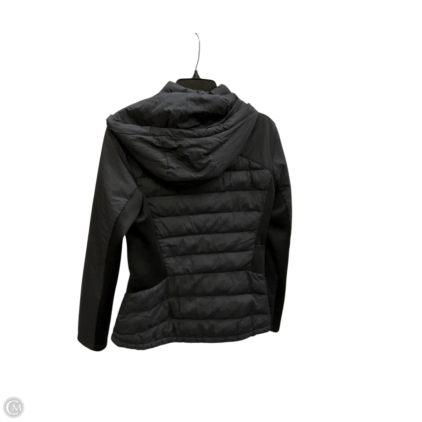 Jacket Puffer & Quilted By Calvin Klein In Black, Size: S