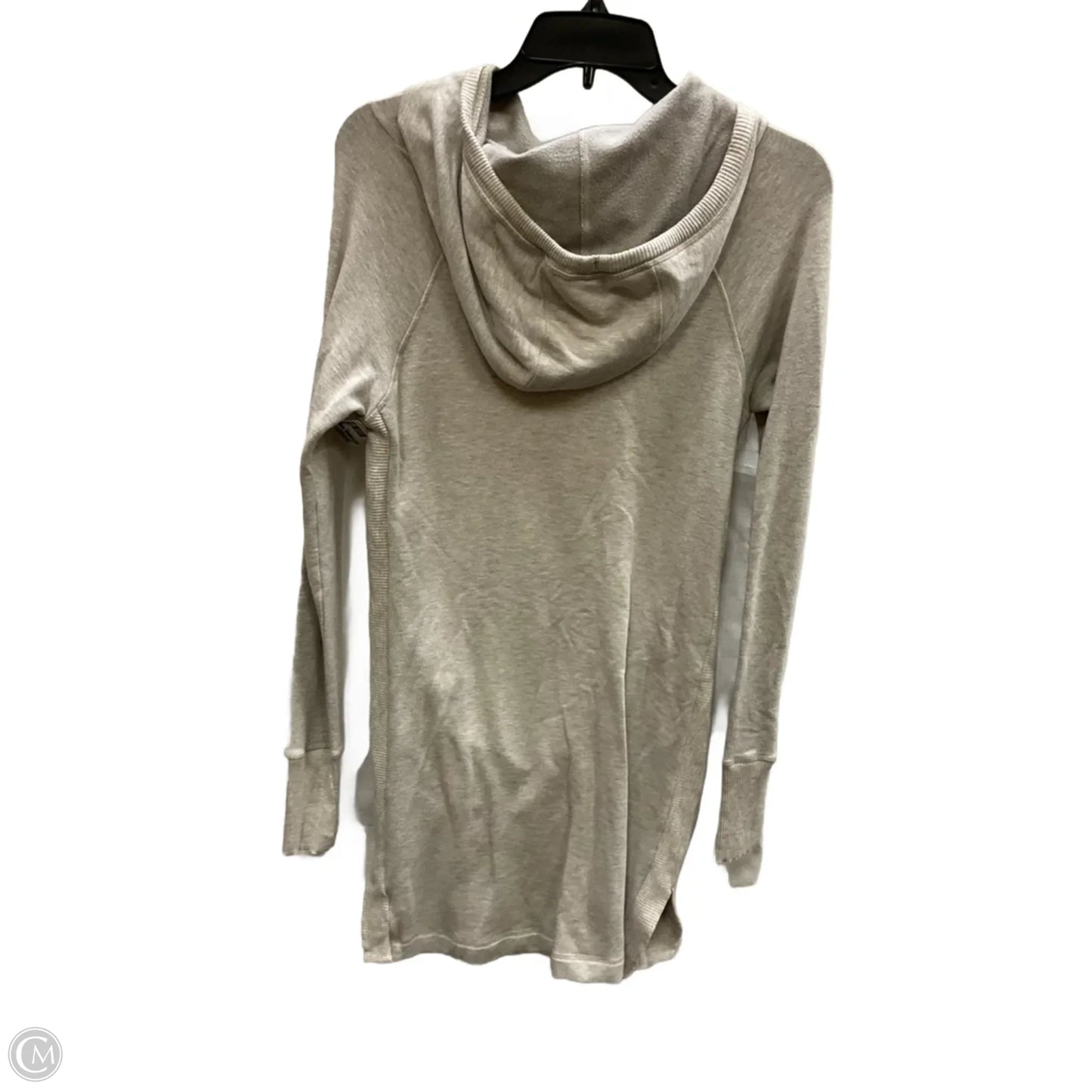 Athletic Top Long Sleeve Hoodie By Athleta In Grey, Size: Xs