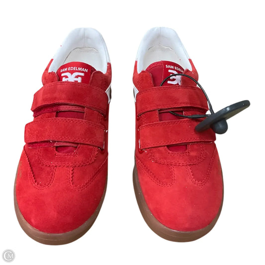Shoes Sneakers By Sam Edelman In Red, Size: 5
