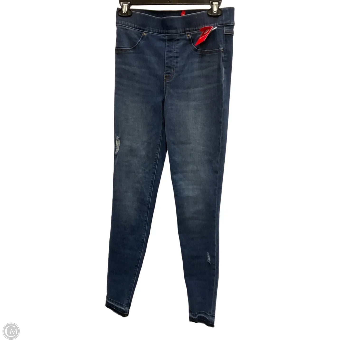 Jeans Skinny By Spanx In Blue Denim, Size: S